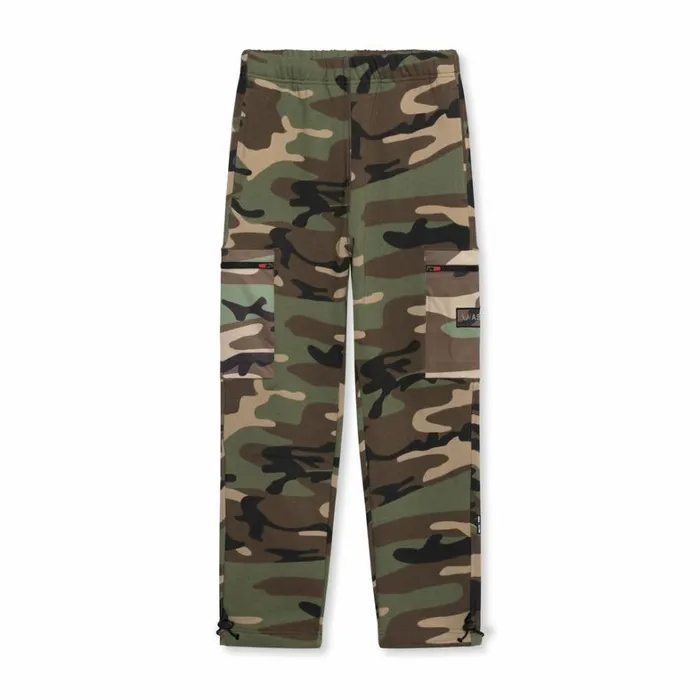 Joggers and Pants Men ASRV TechTerry Cinch Cargo Jogger Woodland Camo