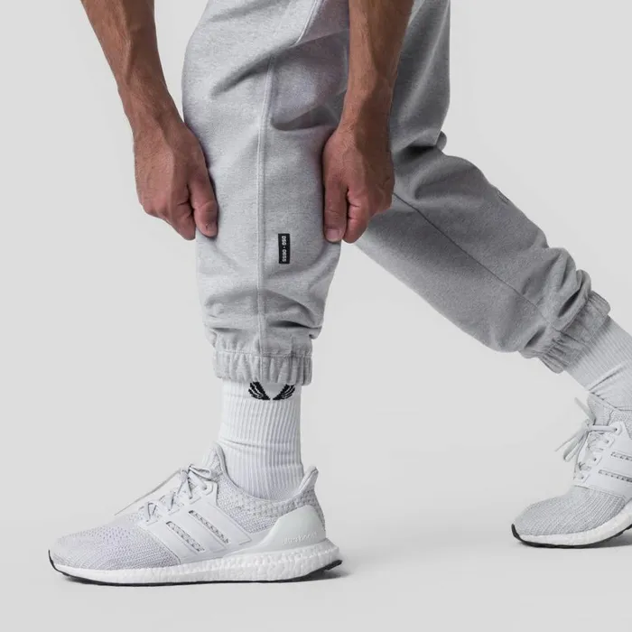 Joggers and Pants Men ASRV TechTerry Oversized Sweats Heather Grey