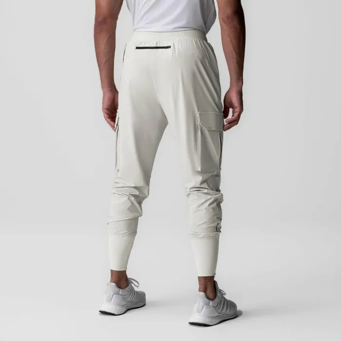 Joggers and Pants Men ASRV TetraLite Cargo High Rib Jogger Stone 034reflective034