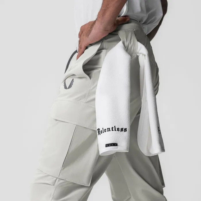 Joggers and Pants Men ASRV TetraLite Cargo High Rib Jogger Stone 034reflective034