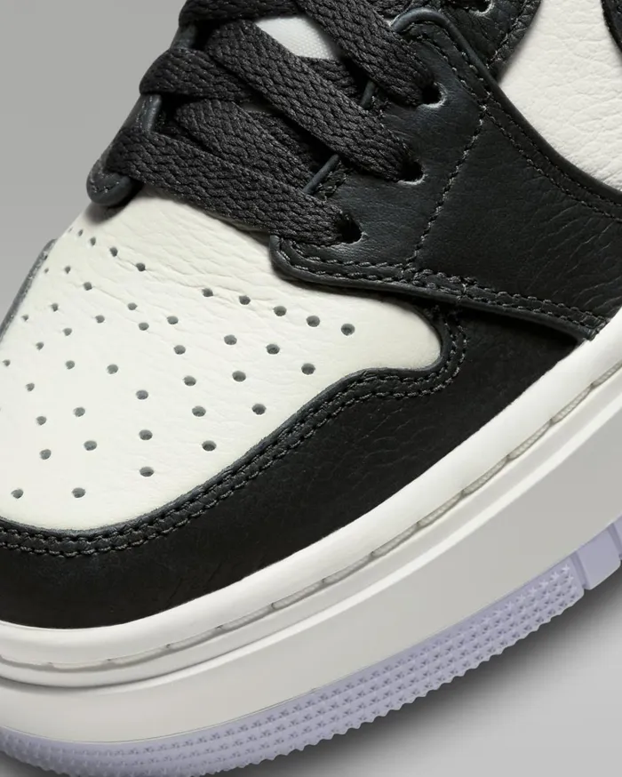Jordan Women Nike Air Jordan 1 Elevate High Titaniumsaildark Smoke Grey