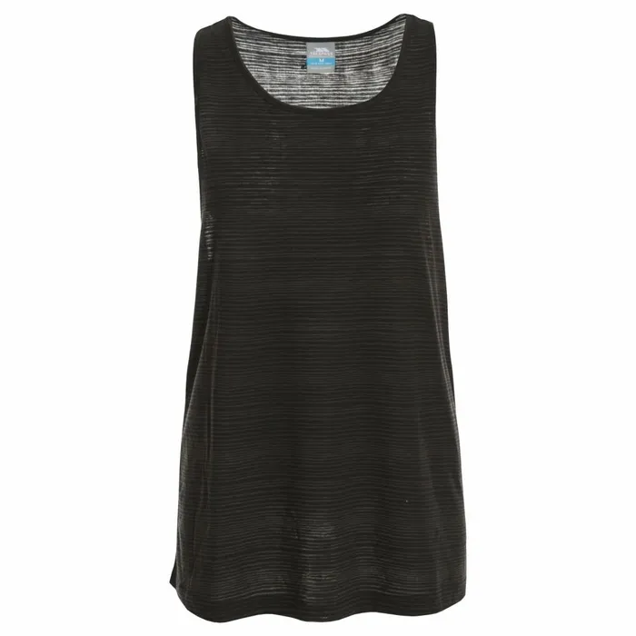 Kaylee Sleeveless Active Tshirt Black Women Trespass Gym and Sports Tops