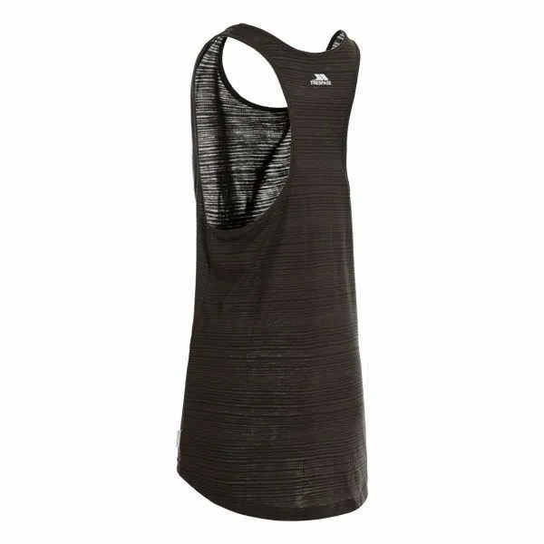 Kaylee Sleeveless Active Tshirt Black Women Trespass Gym and Sports Tops