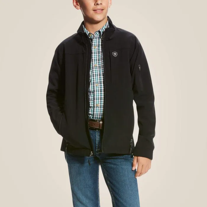 Kids Jackets and Vests Ariat Vernon 20 Softshell Jacket Black