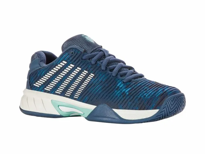 Kids KSwiss Tennis HYPERCOURT EXPRESS 2 Indian Tealstar Whitemoonstruck