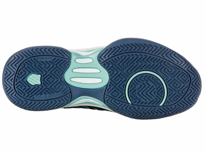 Kids KSwiss Tennis HYPERCOURT EXPRESS 2 Indian Tealstar Whitemoonstruck