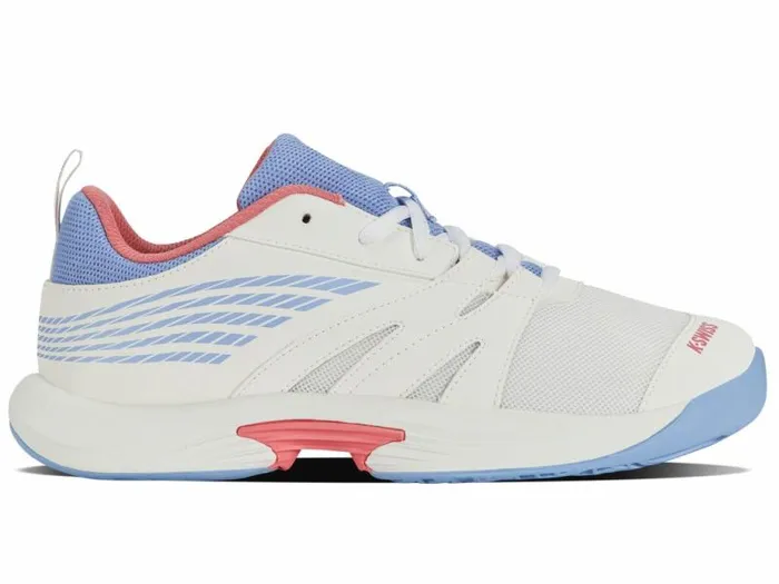 Kids KSwiss Tennis SPEEDTRAC Bright Whiteopen Airstrawberry Ice