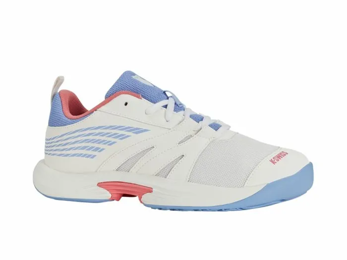 Kids KSwiss Tennis SPEEDTRAC Bright Whiteopen Airstrawberry Ice Kids KSwiss Tennis SPEEDTRAC Bright Whiteopen Airstrawberry Ice