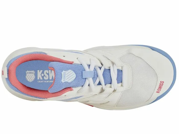 Kids KSwiss Tennis SPEEDTRAC Bright Whiteopen Airstrawberry Ice Kids KSwiss Tennis SPEEDTRAC Bright Whiteopen Airstrawberry Ice