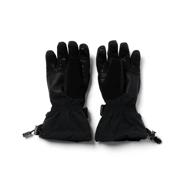 Kids Overweb Black Spyder Gloves