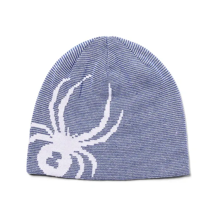 Kids Reversible Bug Beanie Electric Blue Spyder Hats