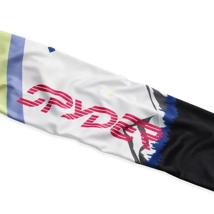 Kids Surface Half Zip White Spyder Fleece