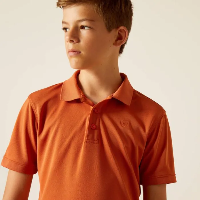 Kids TShirts and Polos Ariat TEK Polo Foxes Kids TShirts and Polos Ariat TEK Polo Foxes