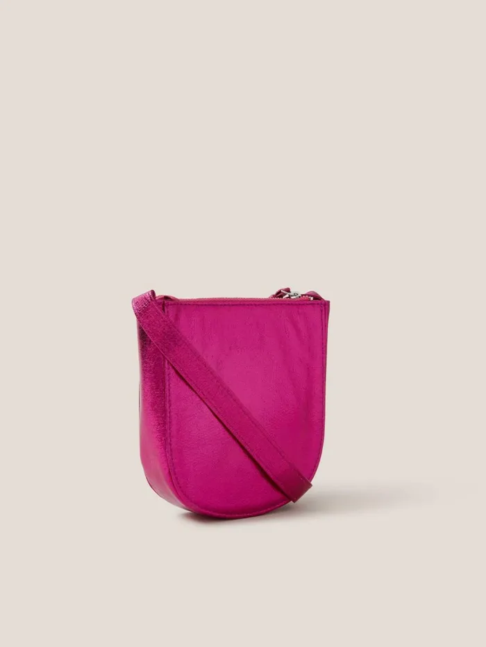 Kids White Stuff Bags Metallic Bag Bright Pink