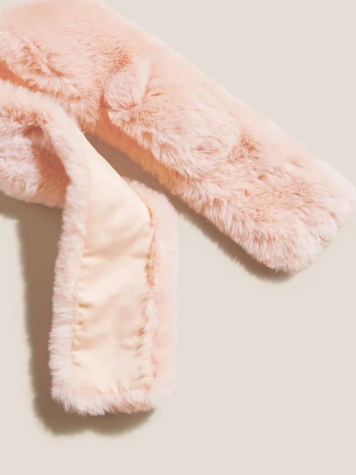 Kids White Stuff Scarves Mini Me Tippet Fur Scarf Mid Pink Kids White Stuff Scarves Mini Me Tippet Fur Scarf Mid Pink