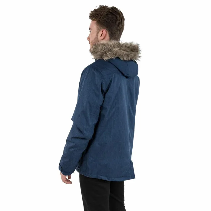 King Peak Insulated Waterproof Windproof Jacket Navy Men Trespass Casual Jackets King Peak Insulated Waterproof Windproof Jacket Navy Men Trespass Casual Jackets