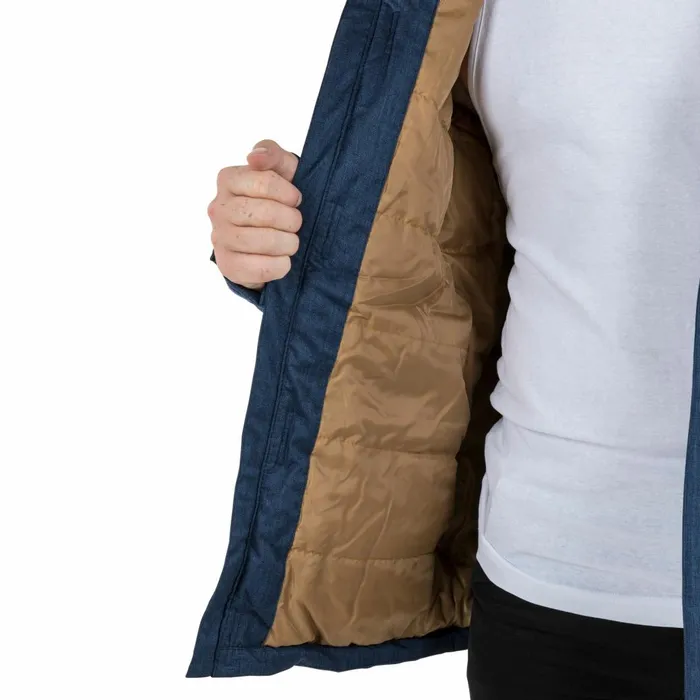 King Peak Insulated Waterproof Windproof Jacket Navy Men Trespass Casual Jackets King Peak Insulated Waterproof Windproof Jacket Navy Men Trespass Casual Jackets