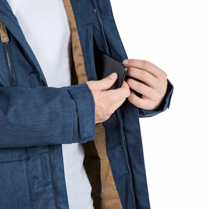 King Peak Insulated Waterproof Windproof Jacket Navy Men Trespass Casual Jackets King Peak Insulated Waterproof Windproof Jacket Navy Men Trespass Casual Jackets