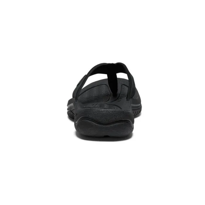 Kona Flip BlackSteel Grey Leather FlipFlop Men KEEN SlipOns Kona Flip BlackSteel Grey Leather FlipFlop Men KEEN SlipOns
