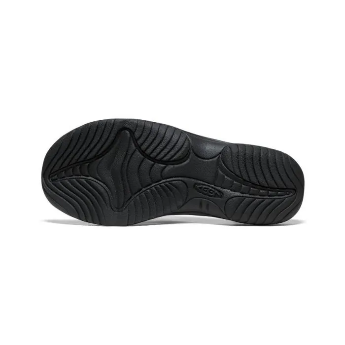 Kona Flip BlackSteel Grey Leather FlipFlop Men KEEN SlipOns Kona Flip BlackSteel Grey Leather FlipFlop Men KEEN SlipOns