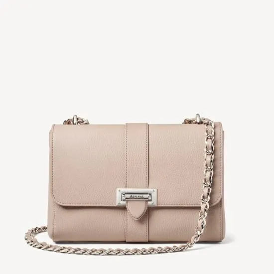 Large Lottie Bag Soft Taupe Pebble Women Aspinal Of London Shoulder