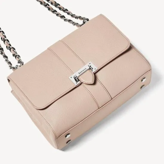 Large Lottie Bag Soft Taupe Pebble Women Aspinal Of London Shoulder