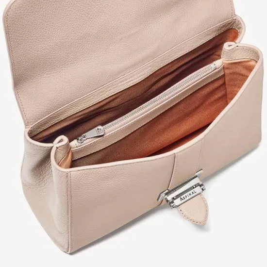 Large Lottie Bag Soft Taupe Pebble Women Aspinal Of London Shoulder