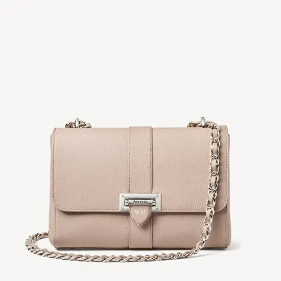 Large Lottie Bag Soft Taupe Pebble Women Aspinal Of London Shoulder