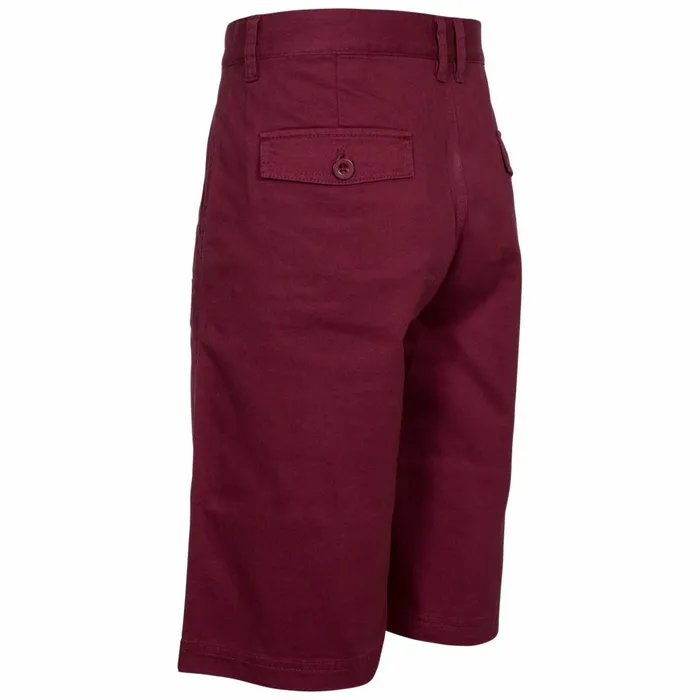 Leominster Cotton Shorts Prune Men Trespass Shorts