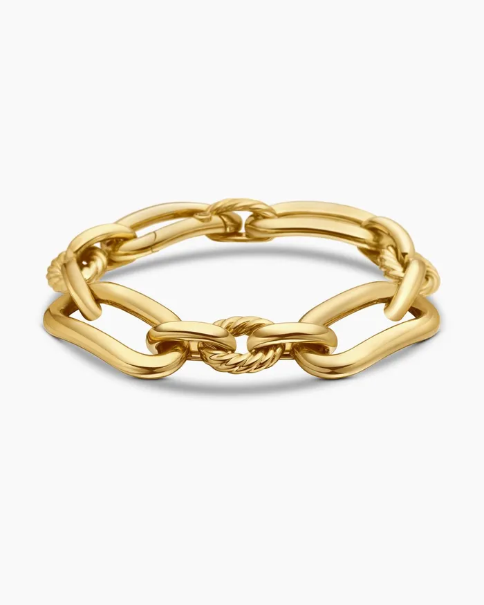 Lexington Chain Bracelet In 18K Yellow Gold 16mm Women David Yurman Chain