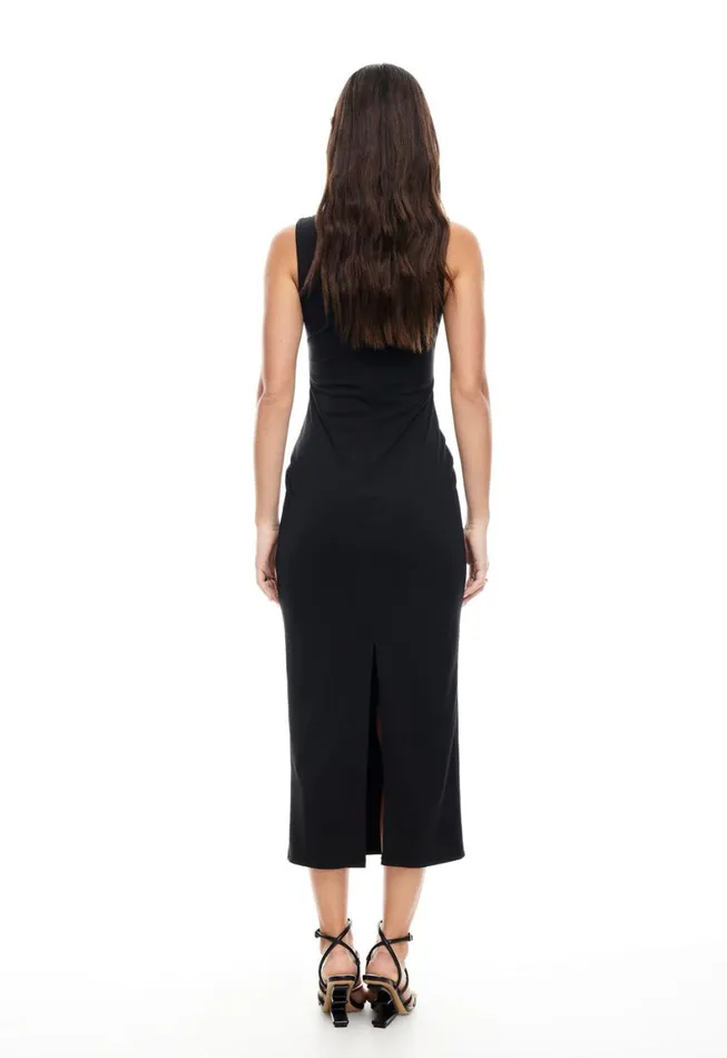 Lioness Fashion AFTER HOURS MIDI DRESS Onyx Women Dresses Lioness Fashion AFTER HOURS MIDI DRESS Onyx Women Dresses