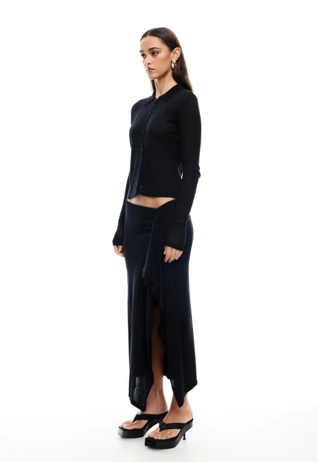 Lioness Fashion BANKS LONG SLEEVE TOP Onyx Women Tops Lioness Fashion BANKS LONG SLEEVE TOP Onyx Women Tops