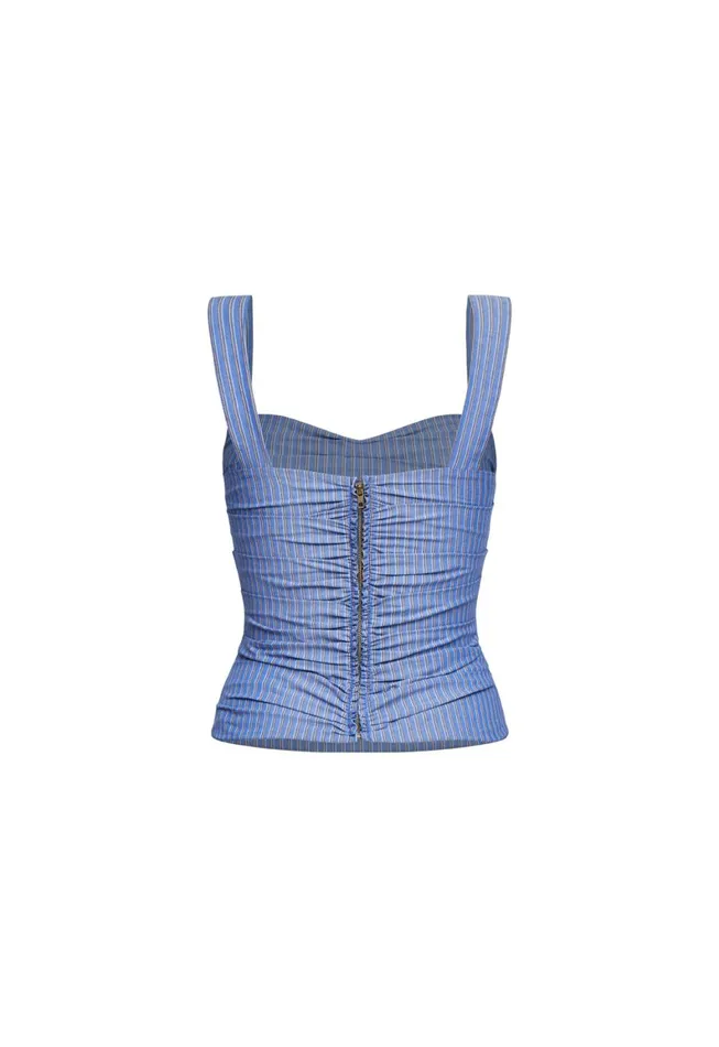 Lioness Fashion COBAIN CORSET Navy Stripe Women Tops