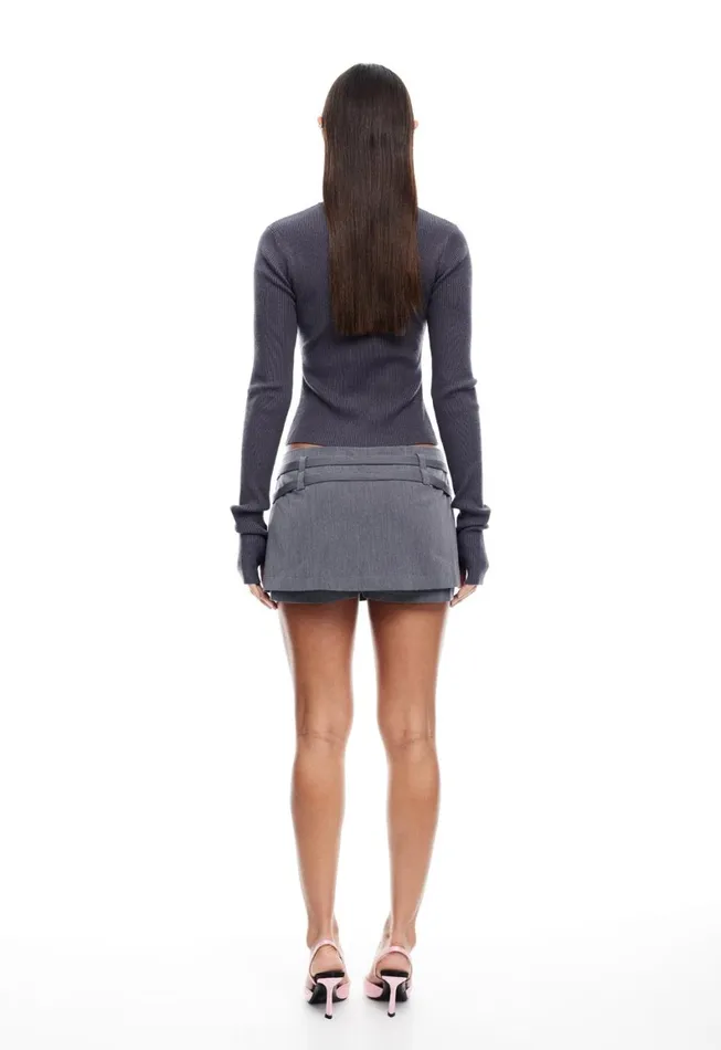 Lioness Fashion DEUCE SKORT Grey Women Skirts Lioness Fashion DEUCE SKORT Grey Women Skirts