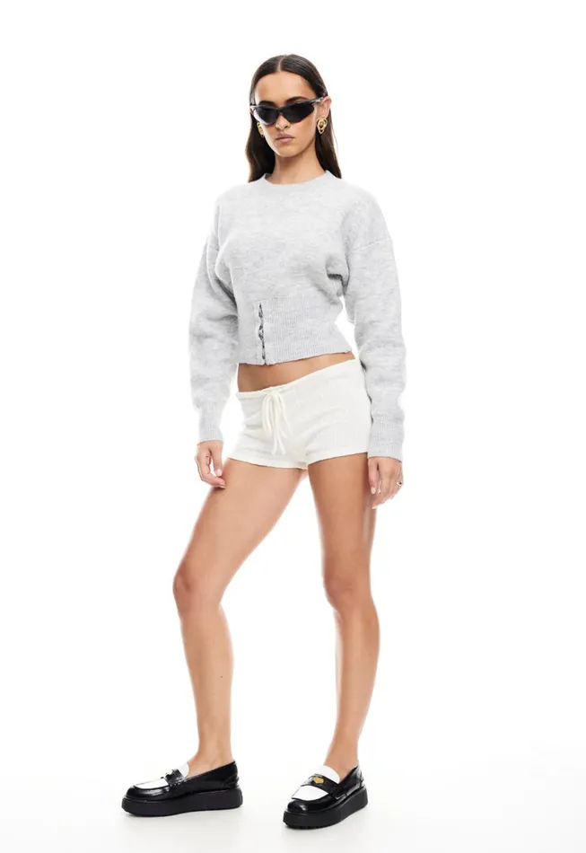 Lioness Fashion DION KNIT Grey Women Outerwear