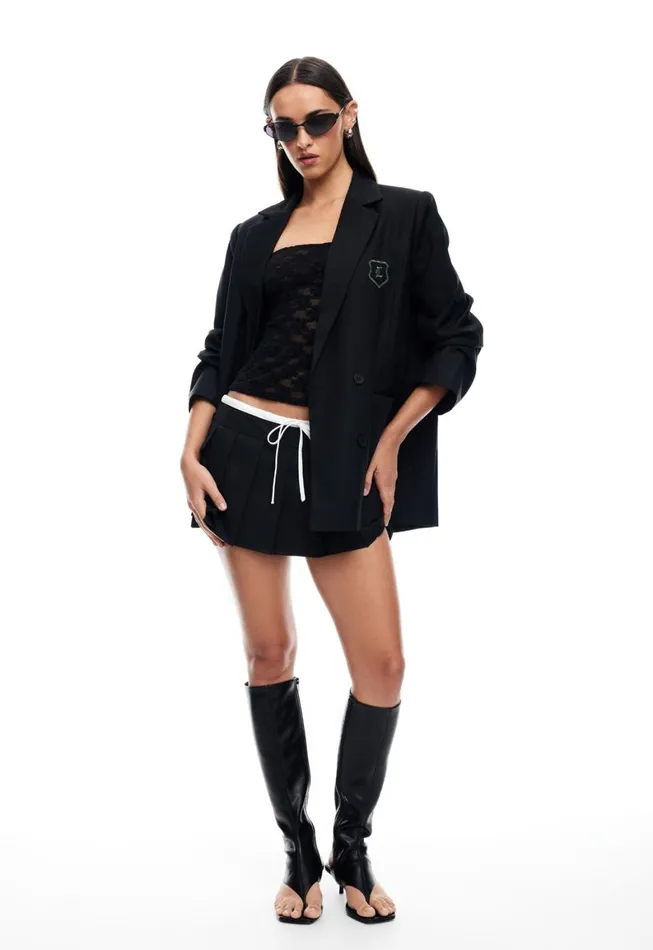 Lioness Fashion DYNASTY MINI SKORT Onyx Women Skirts