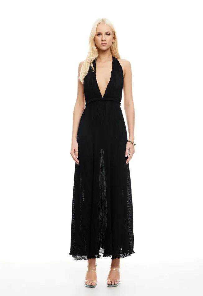 Lioness Fashion FORD MAXI DRESS Onyx Women Dresses