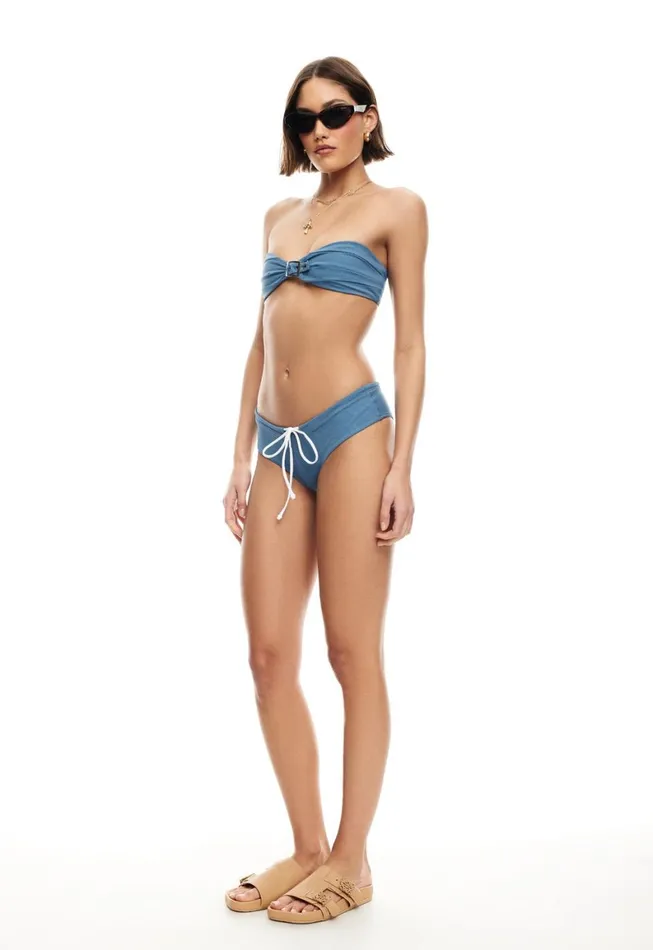 Lioness Fashion GISELE BOTTOM Denim Blue Women Bottoms