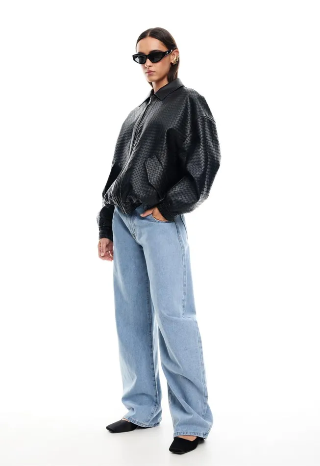 Lioness Fashion KENNY BOMBER Onyx Women Outerwear Lioness Fashion KENNY BOMBER Onyx Women Outerwear