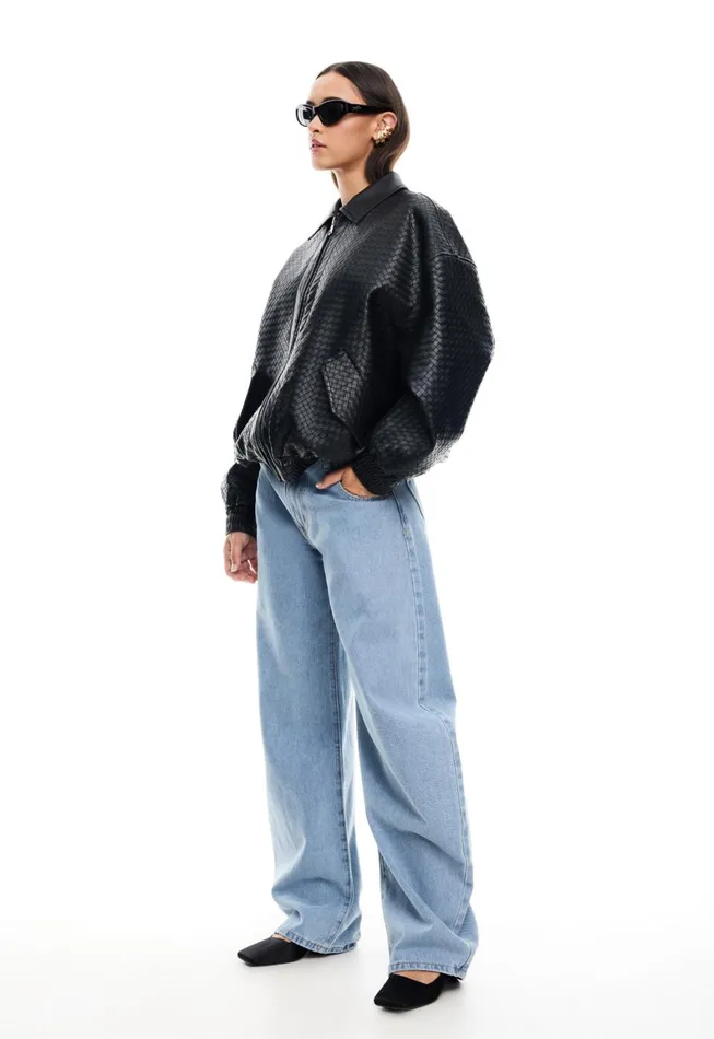 Lioness Fashion KENNY BOMBER Onyx Women Outerwear Lioness Fashion KENNY BOMBER Onyx Women Outerwear