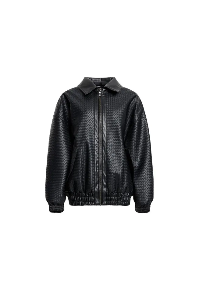 Lioness Fashion KENNY BOMBER Onyx Women Outerwear Lioness Fashion KENNY BOMBER Onyx Women Outerwear