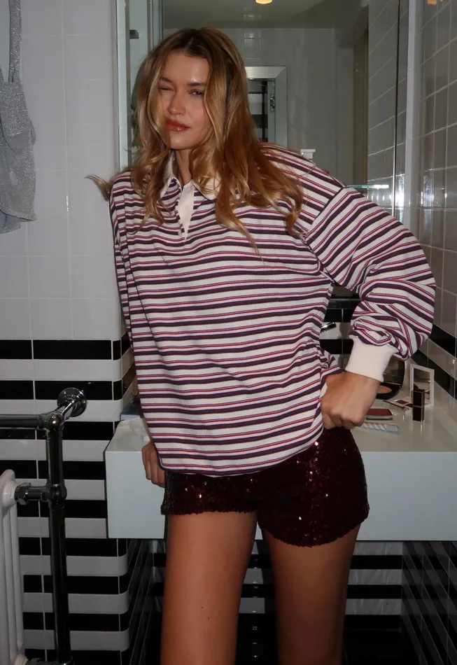 Lioness Fashion NIGHT RIDER MINI SHORT Burgundy Women Shorts Lioness Fashion NIGHT RIDER MINI SHORT Burgundy Women Shorts