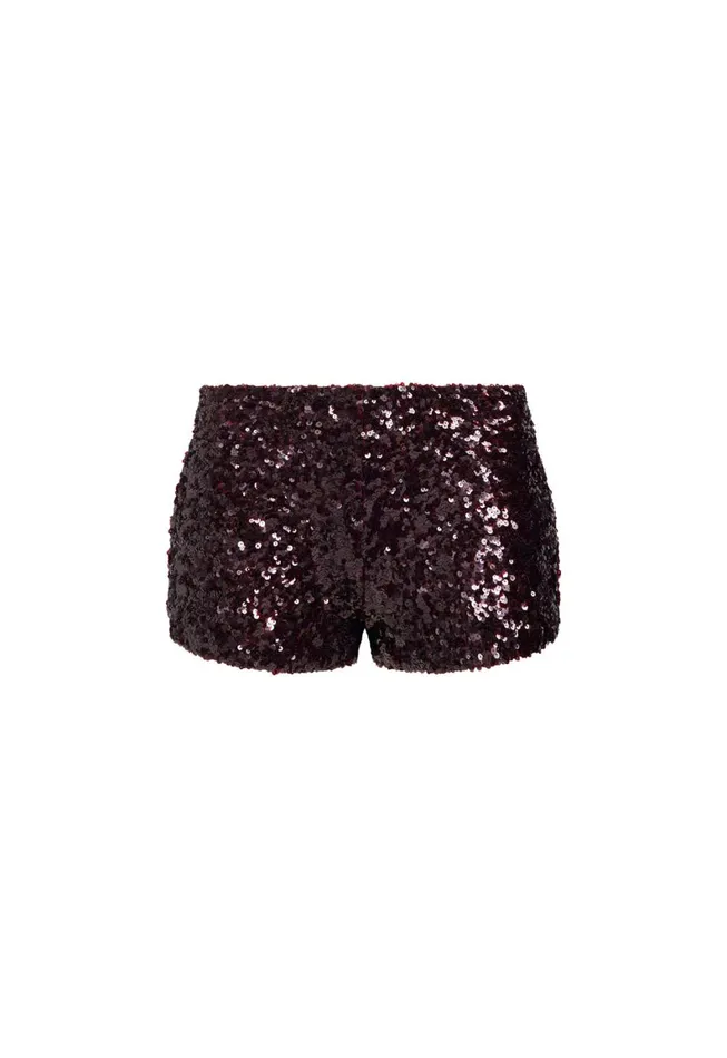 Lioness Fashion NIGHT RIDER MINI SHORT Burgundy Women Shorts Lioness Fashion NIGHT RIDER MINI SHORT Burgundy Women Shorts