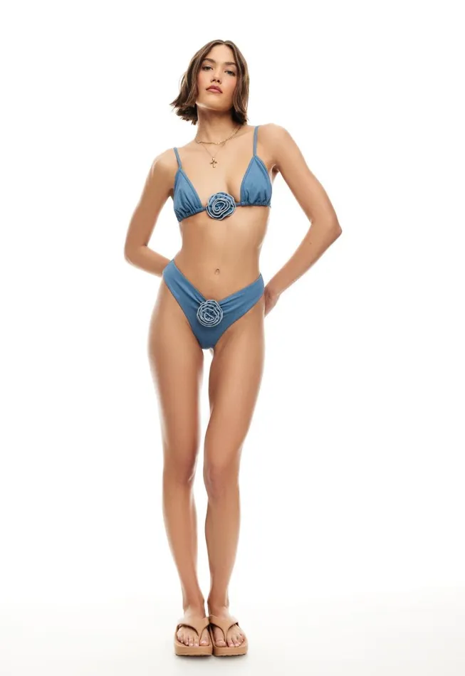 Lioness Fashion SOULMATE BOTTOM Denim Blue Women Bottoms