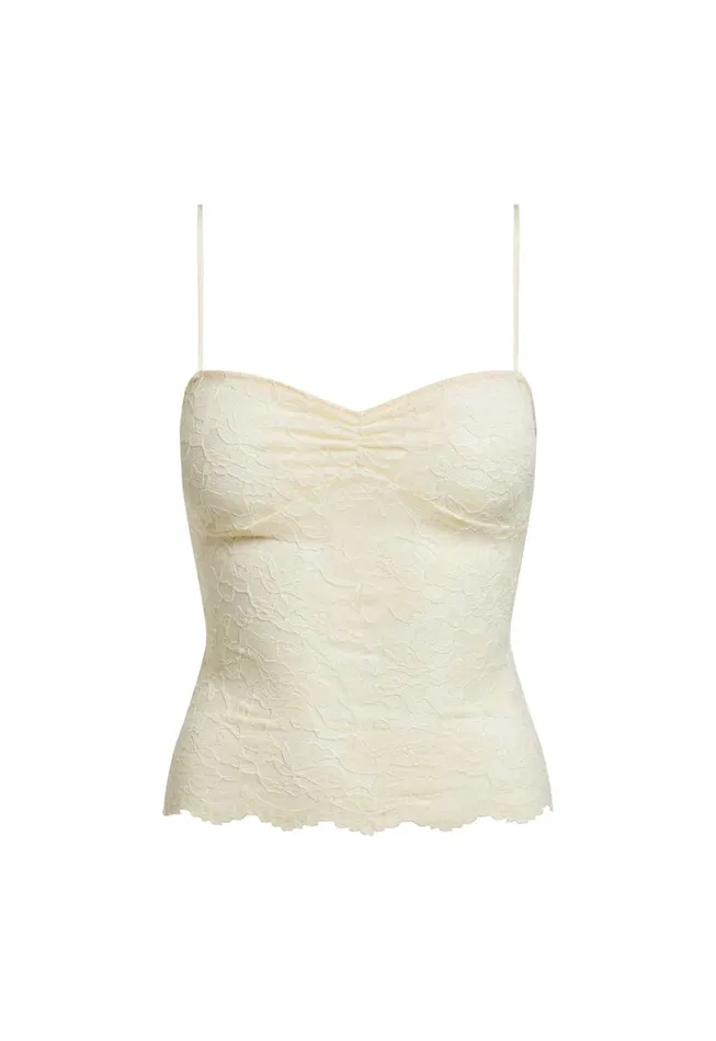 Lioness Fashion YVES CAMI Cornsilk Women Tops Lioness Fashion YVES CAMI Cornsilk Women Tops