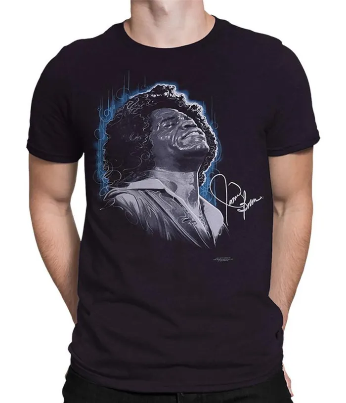 Liquid Blue Athletic TShirt Men Godfather Of Soul Black Athletic TShirt
