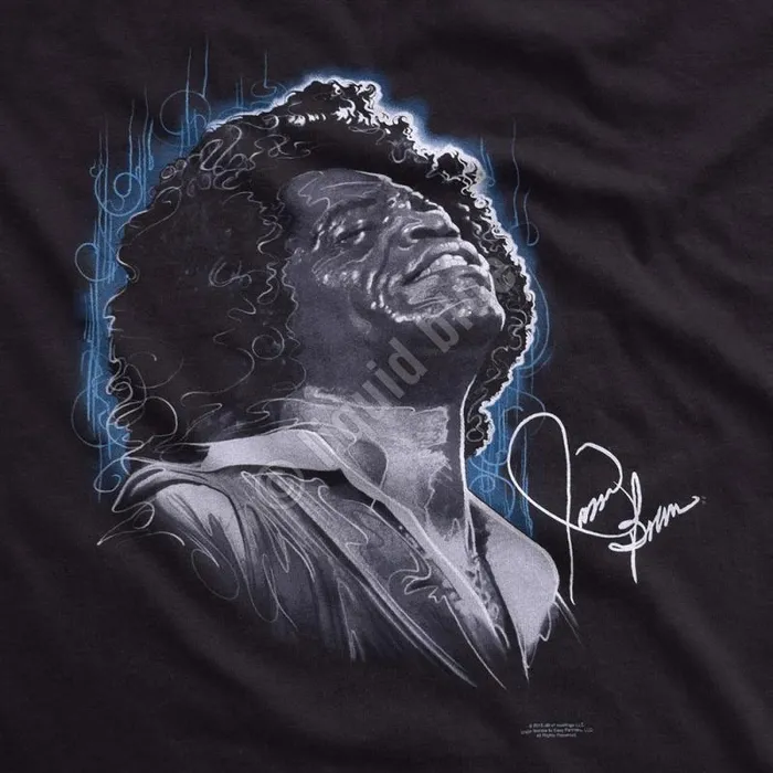 Liquid Blue Athletic TShirt Men Godfather Of Soul Black Athletic TShirt