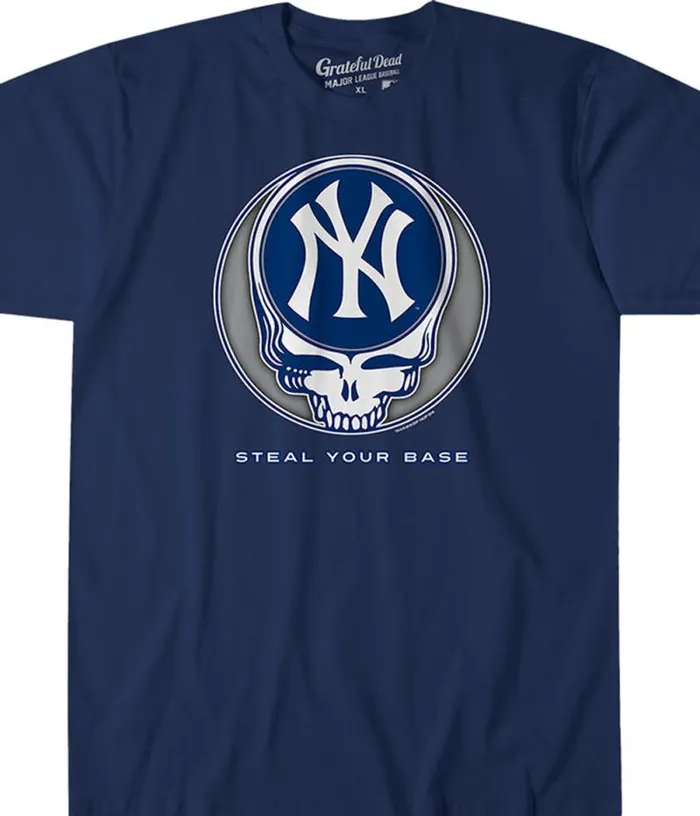 Liquid Blue Athletic TShirt Men New York Yankees Steal Your Base Navy Athletic TShirt Liquid Blue Athletic TShirt Men New York Yankees Steal Your Base Navy Athletic TShirt