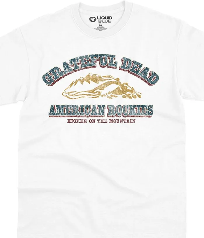 Liquid Blue TShirt Men American Rockies TShirt