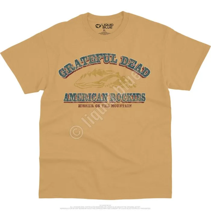 Liquid Blue TShirt Men American Rockies TShirt